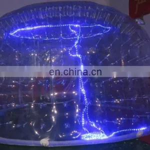 Led Tent, LED Double Layer Inflatable Bubble Tent, Inflatable Tent With LED Light thumbnail-1