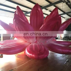 Wedding Party Decoration Inflatable Flowers,LED Lighting Inflatable Lotus,inflatable Water Lily thumbnail-4