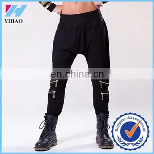Trade Assurance 2015 Sports Gym Wear Active Harem Zippers Track Sweat Pants Women thumbnail-1