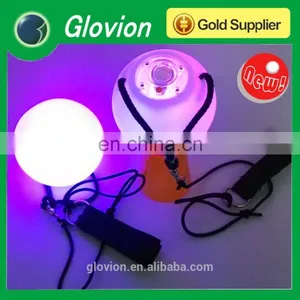 1 Pair LED POI Thrown Balls for Professional Belly Dance Level Hand Props thumbnail-3