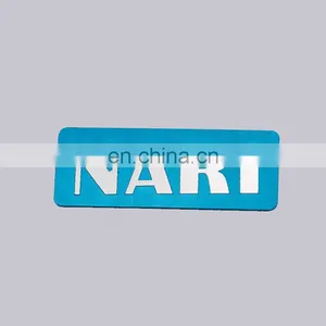 Top Quality Self Adhesive Backside Custom Diamond Cut Type And Equipment Use Polished Aluminum Sign thumbnail-1