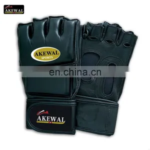 MMA Gloves Cowhide Leather thumbnail-1