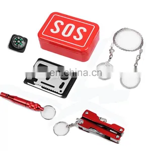 Outdoor Survival Tool Pack for Camping Hiking Hunting Climbing Traveling thumbnail-1