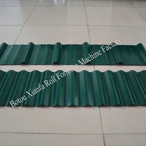 Roof Tiles Colored Steel Double Sheet Roll Forming Machine thumbnail-5