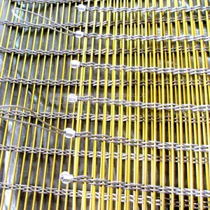 XY-M4327 Metal Mesh Screen for Stairs thumbnail-1