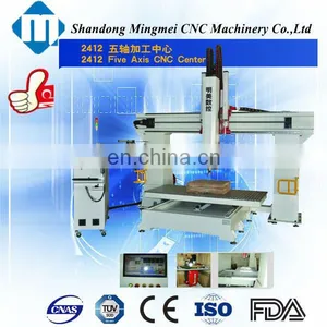 Crezh Republic 5 Axis Cnc Machine for Foam Eps Styrofoam Wood Mdf Mould Sculpture thumbnail-5