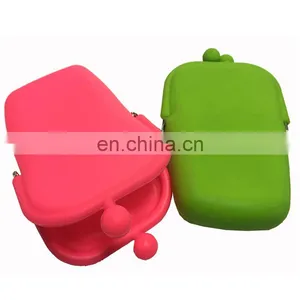 Japanese Style Candy Color Pouch Women Cosmetic Coin Purse Case Clutch Silicone Wallet thumbnail-4