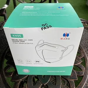 High Quality 5 Ply Protective Kn95 Mask With Certificate GB2626-2006 For Sale thumbnail-1