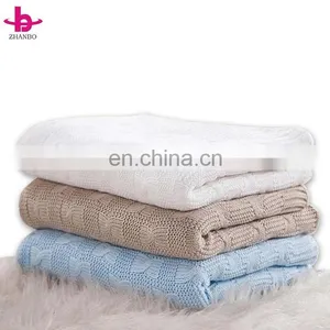 New Design Very Popular Organic Cotton Baby Kids Blanket thumbnail-1