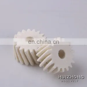 40mm Dia Oil Absorption Gear Wool Felt Helical Gear thumbnail-2