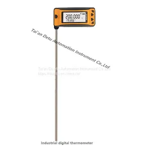 Low Price Temperature Digital Readout Industrial Thermometer With Rotatable Long Probe thumbnail-1
