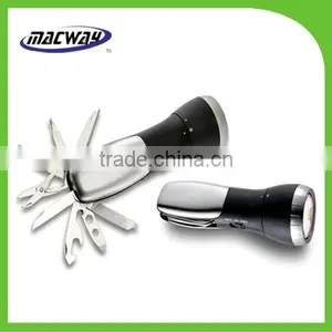 Multi Emergency Led Torch Flashlight With Tools thumbnail-1
