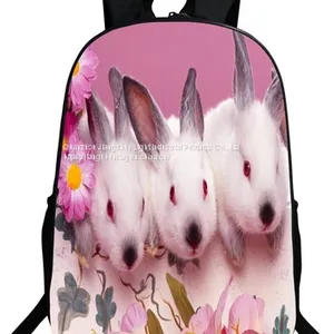 Wholesale Cheap Lightweight High Quality Polyester Printed Animal Backpack for Children thumbnail-2