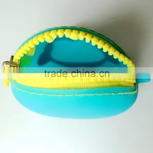 Attractive Silicone Smart Wallet , Fancy Silicone Coin Purse,coin Purse With Zipper thumbnail-3