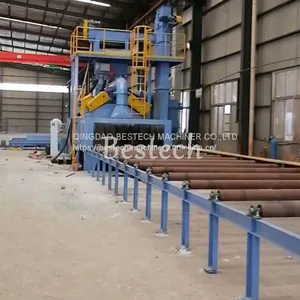 Q69 Roller Conveyor Pass Type Shot Blasting Machine thumbnail-5