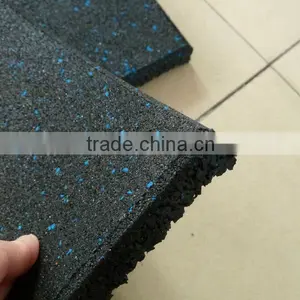 Cheap Indoor Fitness Rubber Floor Tiles thumbnail-4