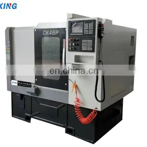 CK46P China High Precision Small Turning Center Buy Slant Bed Cnc Lathe Machine thumbnail-4