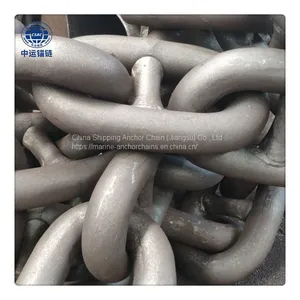 60mm U2, U3 Grade Black Painted Anchor Chains thumbnail-4