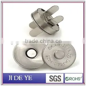 14mm Brush Nickel Brass Magnetic Button 10mm thumbnail-1