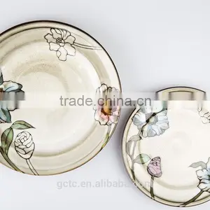 16pcs Dinnerware Set With Harker Design thumbnail-3
