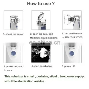 Superior Quality Handheld Portable Mesh Nebulizer Medical Amd Home Use Mesh Nebulizer thumbnail-5