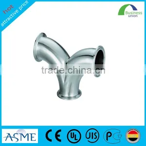 Hot Sell 304 And 316 Stainless Steel Pipe Fittings Tee And Cross thumbnail-1