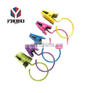 Curtain Rod Accessories Metal Clips Rings Hooks Window Shower Curtain Rings Hanging Clips thumbnail-3