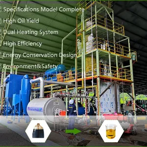 DOING New Design Solid Catalyst Used Oil to Diesel Refining Distillation Plant thumbnail-3