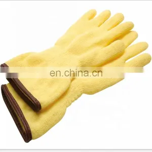 30CM Warm Winter Safety Glove Anti Cold Cashmere Liner Thermal Chemical Proof Gloves Outdoor Oil Resistant Work Gloves thumbnail-5