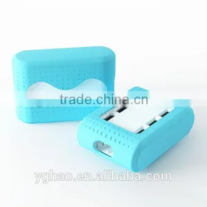 Wholesale New Design Super Fast Charging 5V 4A Multiple Port Universal 5 Usb Travel Wall Charger for Mobile Phone thumbnail-3