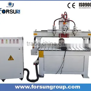 China Multi Spindle 3d Cnc Router Wood Price for Wood Door Guitar, Cnc Engraver Machine for Wood, Plastic, Foams for Sale thumbnail-3