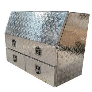 Aluminum Truck Tool Box With Drawers Metal Tools Storage Box thumbnail-2