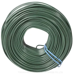 Coil Wire for Building Construction PVC Coated Green Color thumbnail-1