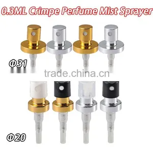 0.3CC Dosage Guangzhou Perfume Manufacturer Offers Aluminum Perfume Crime Pump thumbnail-1