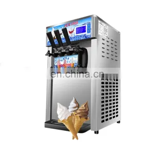 CHEAP PRICE Table Top Small Soft Ice Cream Making Machine thumbnail-1