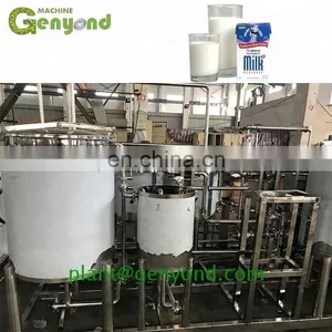 Genyond Small Tirred Drinking Yogurt Production Line Processing Plant Scale Set Yoghurt Fermentation Making Machine Equipment thumbnail-2