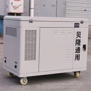 12kw Single Phase 220v Silent Gasoline Generator 12kw Canpoy Gasoline Generator thumbnail-1