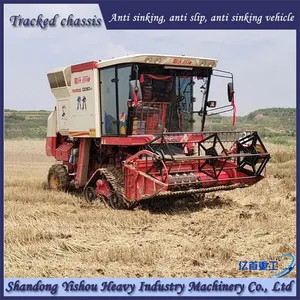 Customized Modification of Track Chassis for Wheat Harvesters to Prevent Sinking thumbnail-3