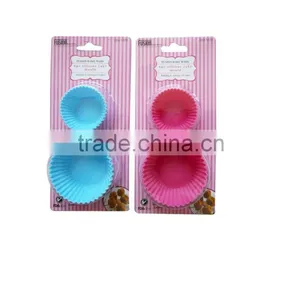 Heat Protective Mini Silicone Cake Baking Mould,Muffin Cups thumbnail-1