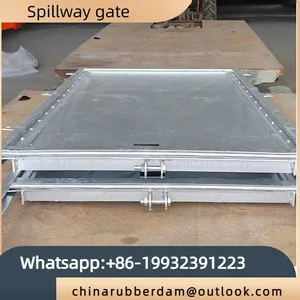Manufacturer Supplies Stainless Steel Gate Hydraulic Lower Opening Weir Gate 304 Stainless Steel Integrated Channel Gate Opening and Closing Machine thumbnail-1