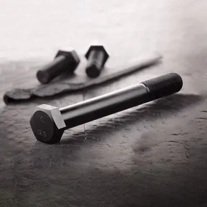 GR.8 Hex Cap Screw, Class 10.9 & 12.9 Bolt, Pernos Hexagon,A325 A490 Structural Bolt thumbnail-2