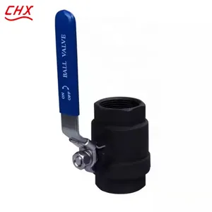 2-Piece Ball Valve 2in Full Port NPT Thread Carbon Steel WCB ANSI API 1000WOG Lock Handle Shut-Off Locking Type thumbnail-6