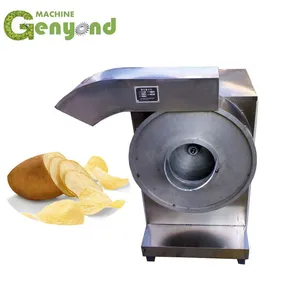 Electric Potato Chips Cutter Machine/Potato Cutter Slicer With Best Price thumbnail-3