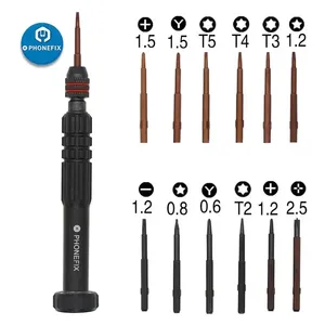 12 IN 1 Multi-Function Screwdriver Repair Tool Kit With Replaceable Bits thumbnail-1