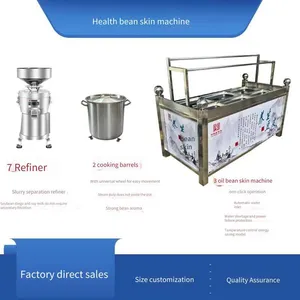 New Entrepreneurial Franchise Project: Electric and Gas-powered Small Bean Curd Skin Machine for Hotels thumbnail-1