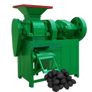 Pillow Shape Charcoal Briquette Machine Coconut Shell Charcoal Briquette Compress Machine EPC thumbnail-1