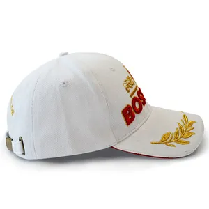 Premium 6 Panels Custom Baseball Caps Multiple Colors Thick 100% Cotton Custom Hats Caps Manufacturer thumbnail-4