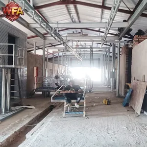 Industrial Meat Hook Rail Trolley Integrated Cattle Slaughter Line Machinery for Commercial Butcher Plants Beef thumbnail-5