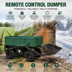 Customized Remote Control Utility Carrier Platform for Agricultural Equipment Development thumbnail-2