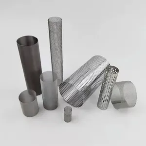 304 Stainless Steel Filter Drum With 0.5mm Perforated Holes, 1.5mm Thickness, 200L Capacity for Liquid Filtration thumbnail-5